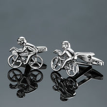Load image into Gallery viewer, Factory direct sales motorcycles bicycles racing cars cufflinks Animal modeling men's French shirts cuff links wholesale