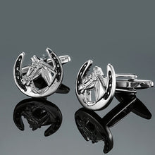 Load image into Gallery viewer, Factory direct sales motorcycles bicycles racing cars cufflinks Animal modeling men's French shirts cuff links wholesale